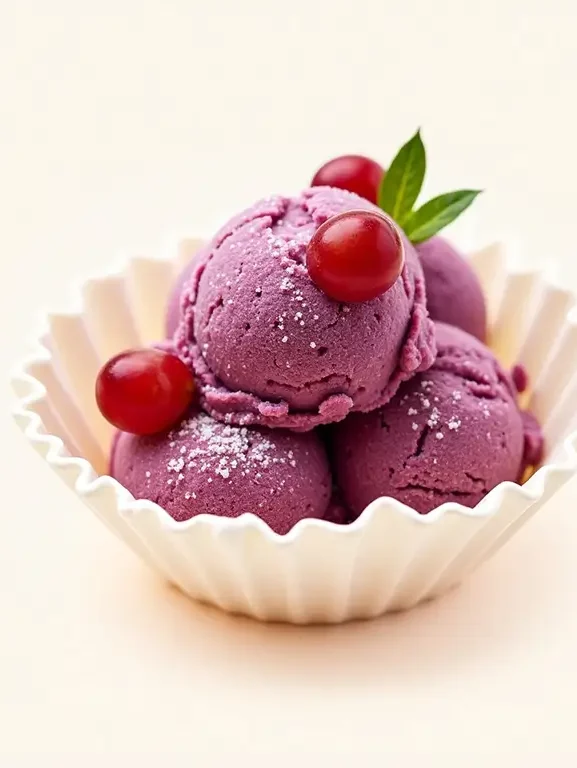 Sorvete de Uva em 5 minutos