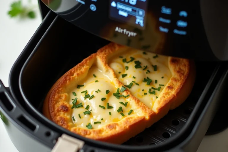 Pão de Alho na Air Fryer
